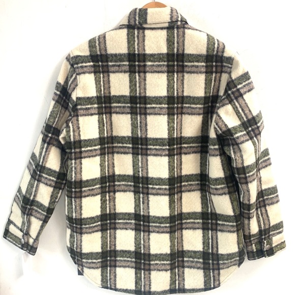 (A8) BLANK NYC Flannel Shacket in Outsider, Size Small, NWT - Picture 12 of 12